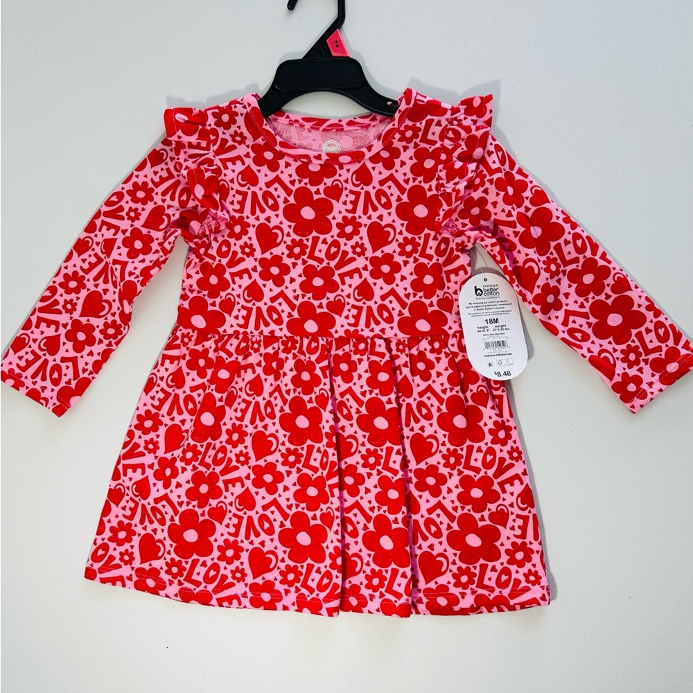 Girls Valentine dress